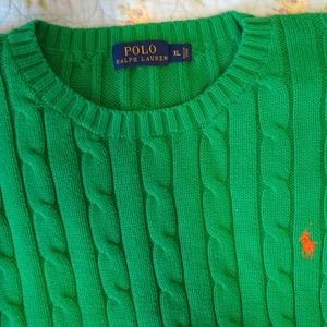 Polo Ralph Lauren cable knit cotton sweater